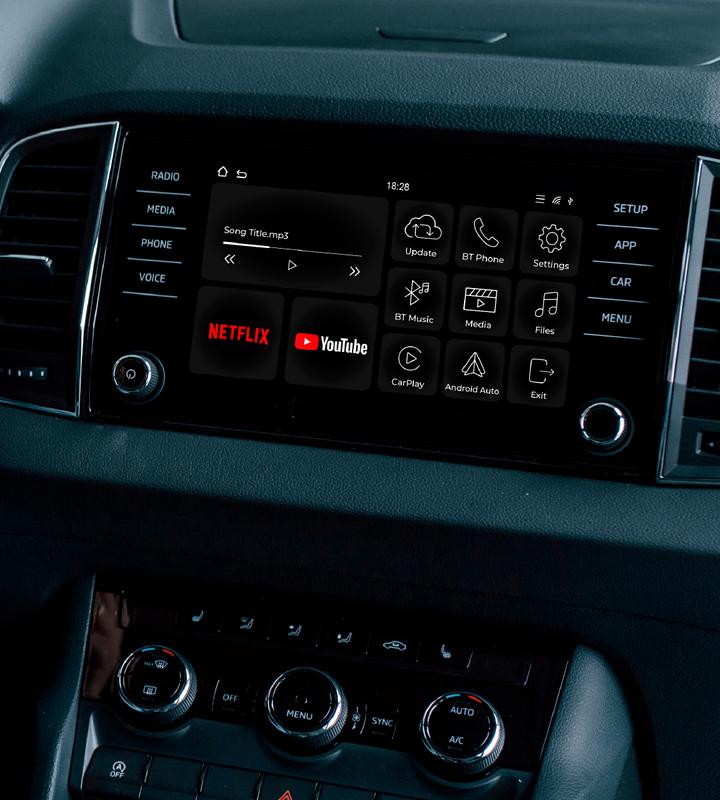 Auto CarPlay Adapter - Wi-Fi and Bluetooth Connectivity, For iPhone & Androids