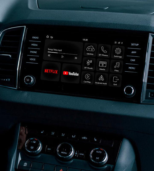 Auto CarPlay Adapter - Wi-Fi and Bluetooth Connectivity, For iPhone & Androids