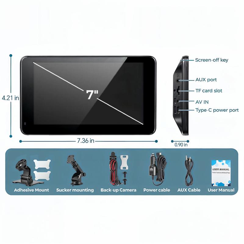 Upgraded Car Wireless CarPlay Screen for Andriod & Iphone